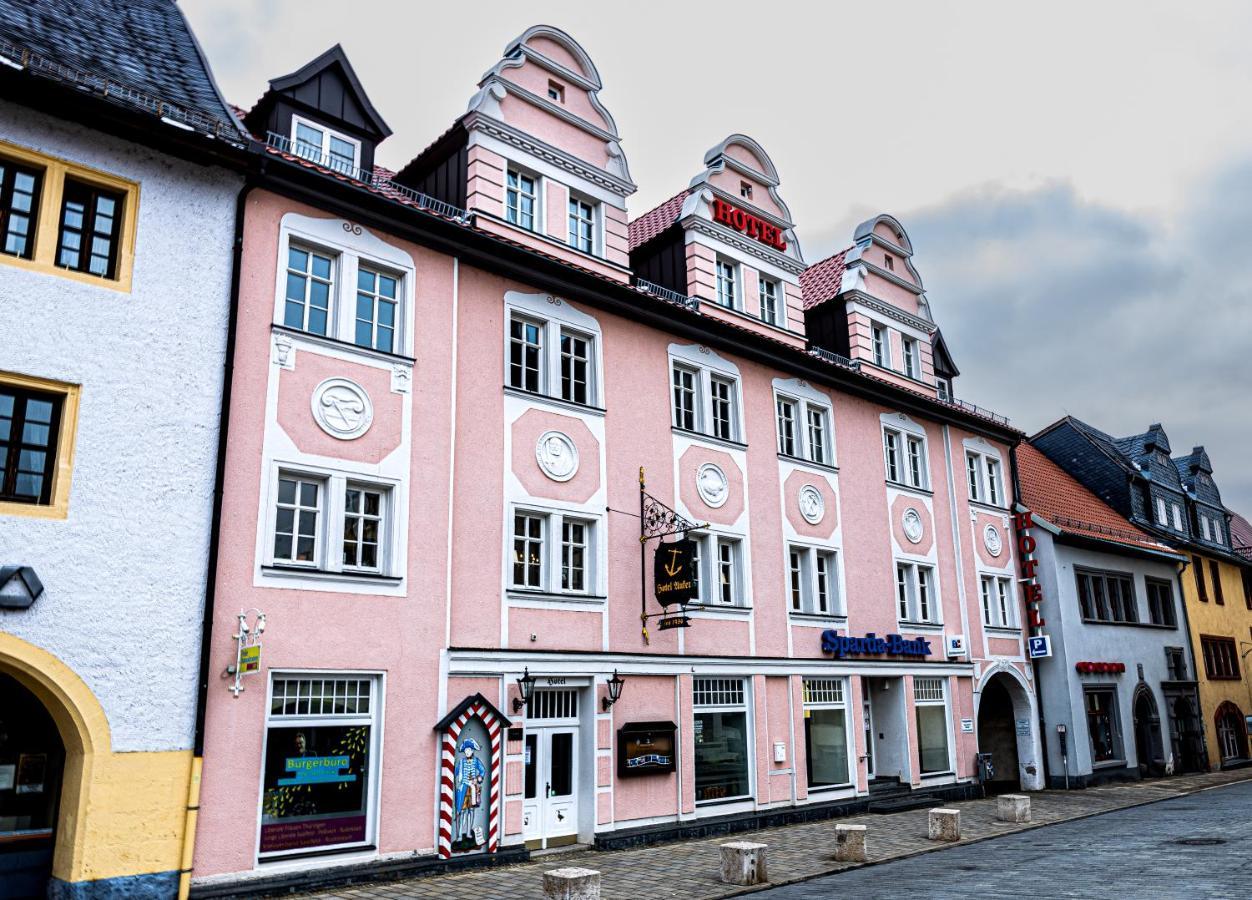 Hotel Anker Saalfeld Saale Exteriér fotografie