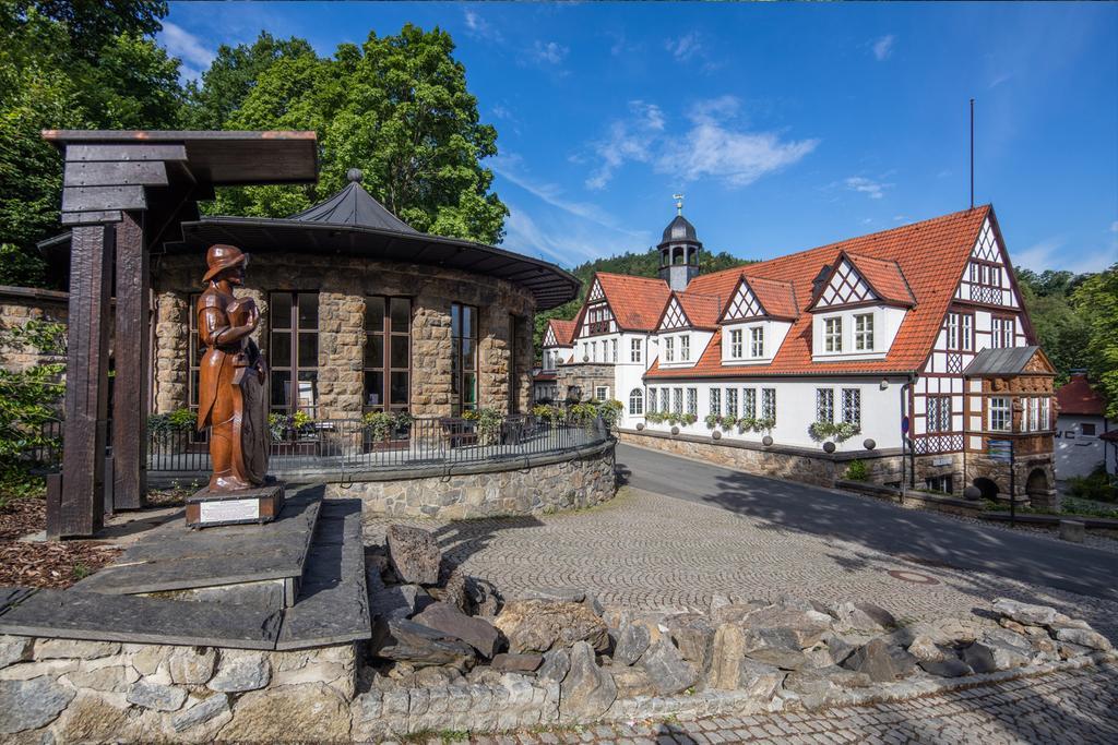 Hotel Anker Saalfeld Saale Exteriér fotografie