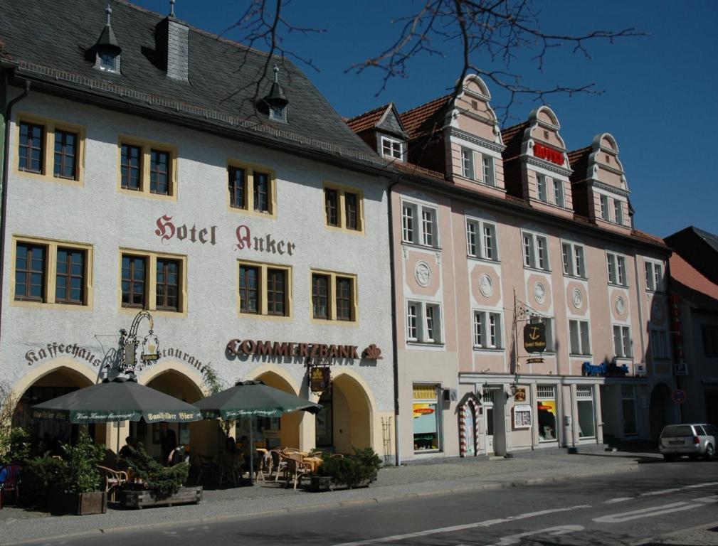 Hotel Anker Saalfeld Saale Exteriér fotografie