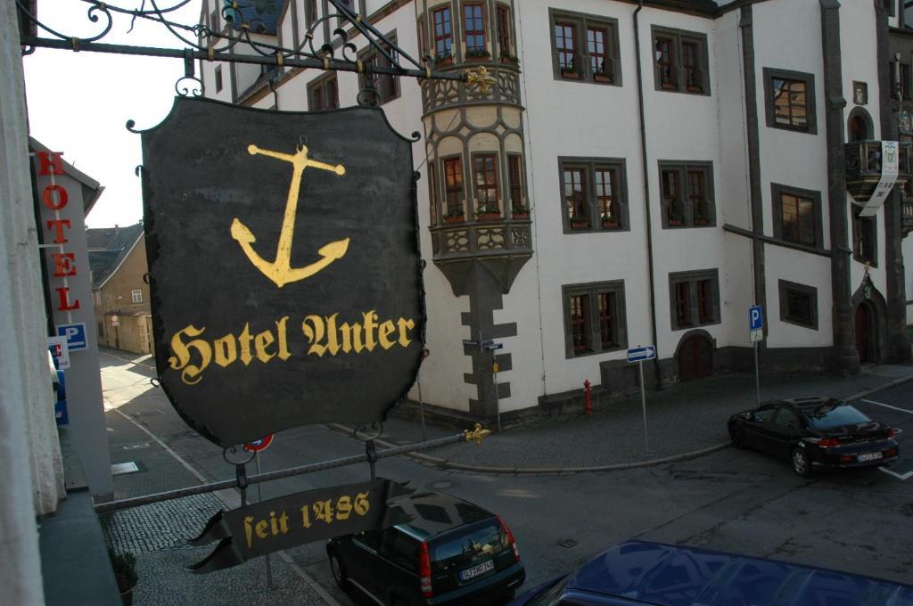 Hotel Anker Saalfeld Saale Exteriér fotografie