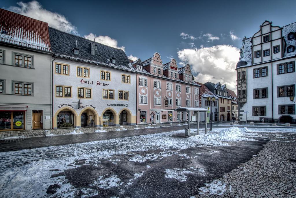 Hotel Anker Saalfeld Saale Exteriér fotografie